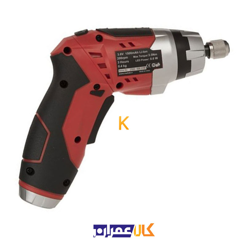 پیچ گوشتی شارژی مدل CSD-3.6 Li محک