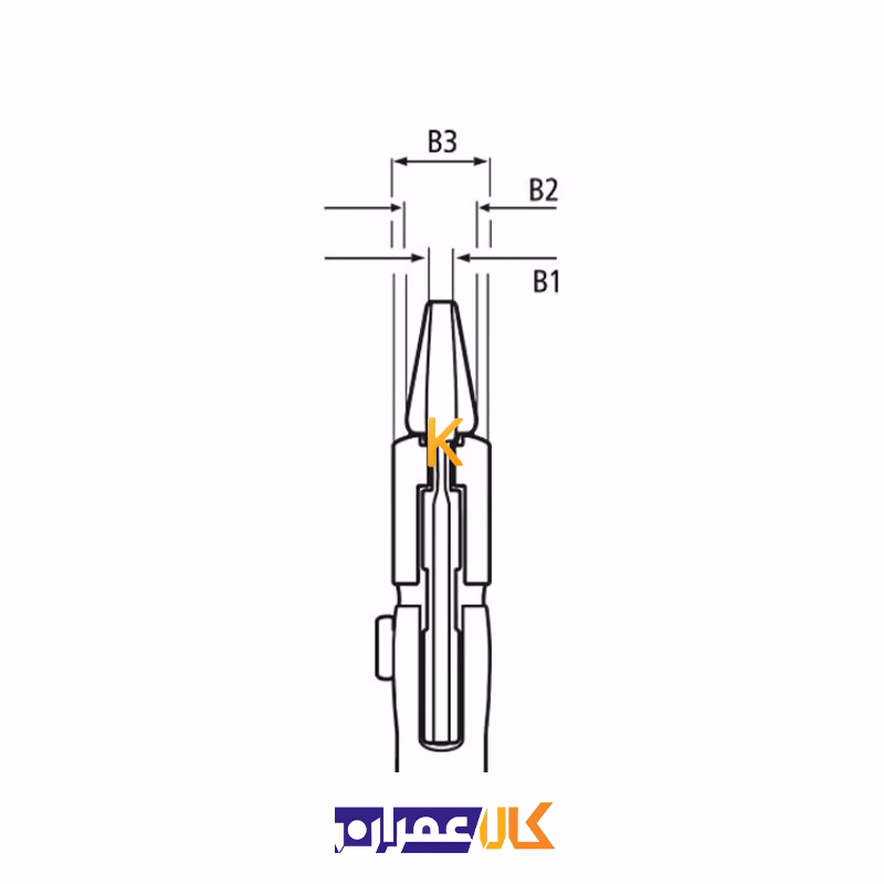 آچار همه کاره 12 اینچ مدل 8603300 کنیپکس