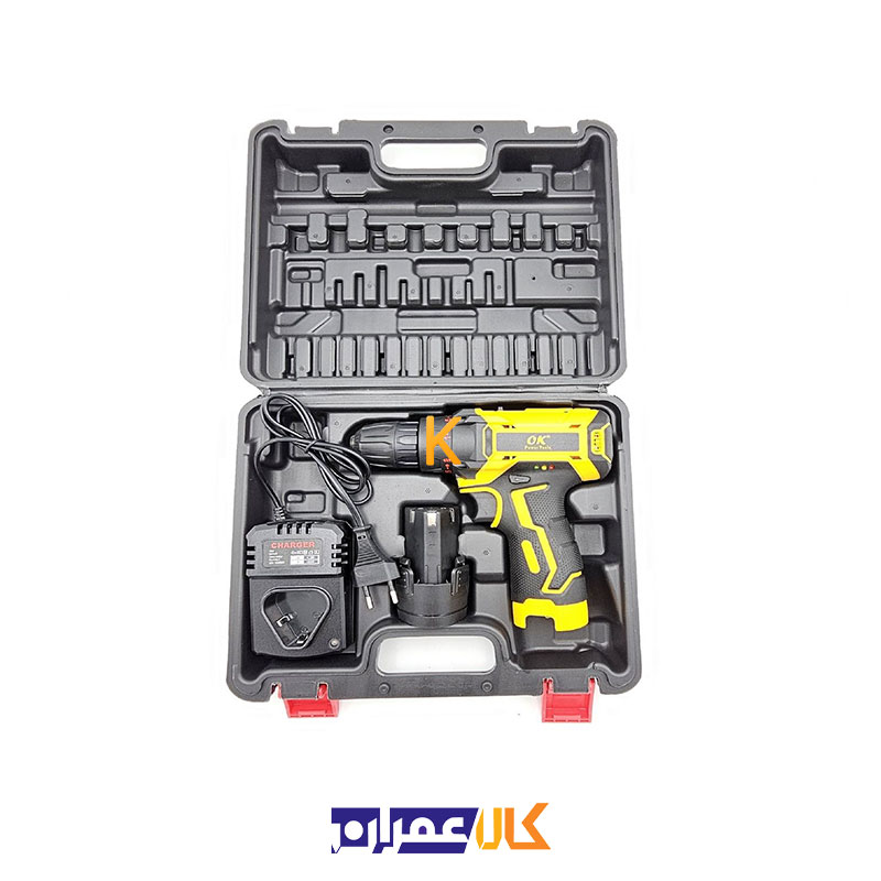 دریل پیچ گوشتی شارژی مدل OK-1219 اوکی