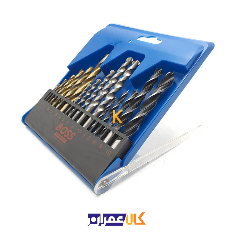 مجموعه 16 عددی مته مدل BL-16 باس