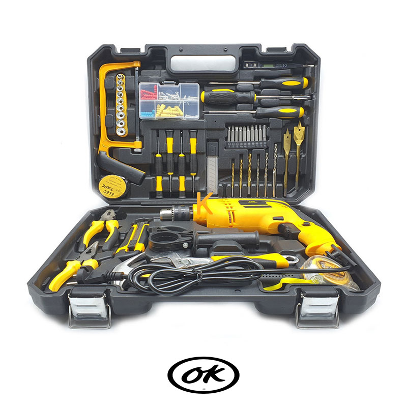 مجموعه 48 عددی دریل چکشی مدل OK-0902 اوکی