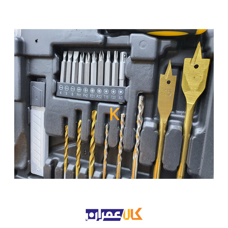 مجموعه 48 عددی دریل چکشی مدل OK-0902 اوکی