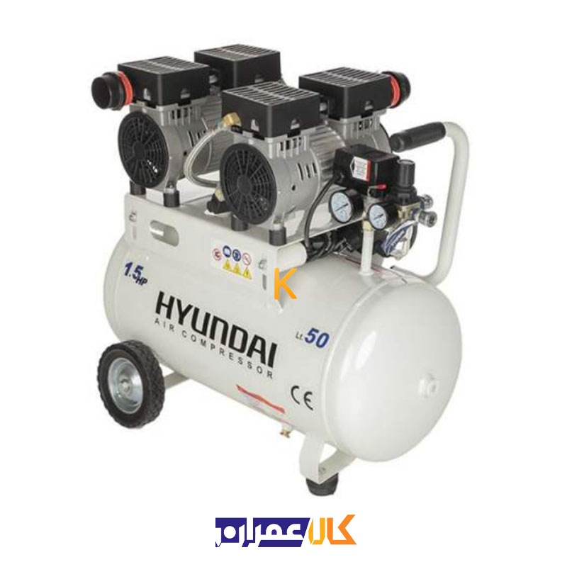 کمپرسور هوا بی صدا مدل 1550-AC هیوندای