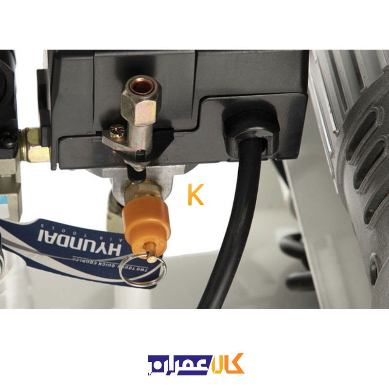 کمپرسور هوا بی صدا مدل 1550-AC هیوندای