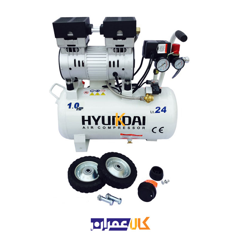 کمپرسور هوا بی صدا مدل AC-1024 هیوندای