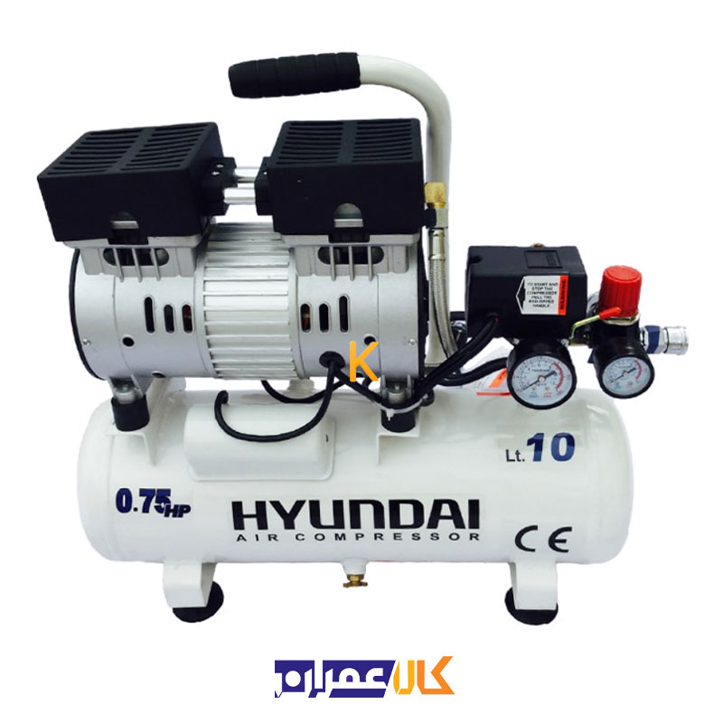 کمپرسور هوا بی صدا مدل AC-1075 هیوندای