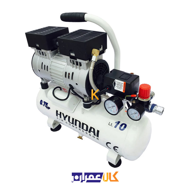 کمپرسور هوا بی صدا مدل AC-1075 هیوندای