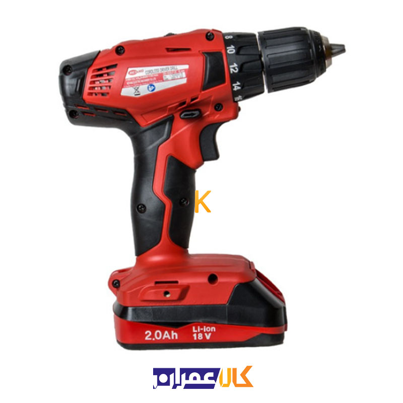 دریل پیچ گوشتی شارژی مدل DD-1802LP-2C کیانگ