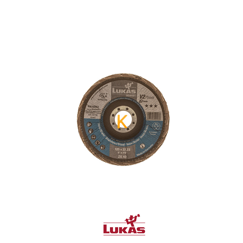 سنباده فلاپ دیسک مدل V2 POWER 115xZK60 لوکاس