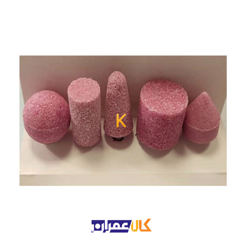 مجموعه پنج عددی سنگ فرز انگشتی آهن مدل A20480005602F1 لوکاس