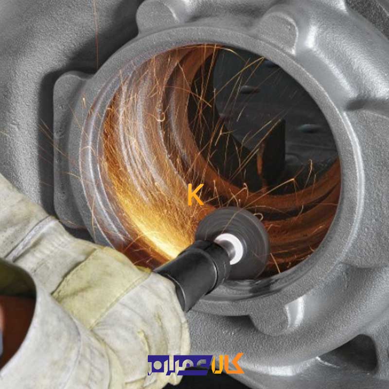 سنگ فرز انگشتی 40×20 مدل A200002040627 لوکاس