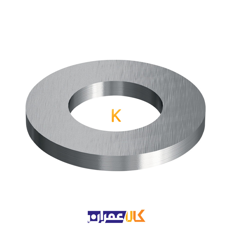 واشر تخت سایز 60 میلی متر