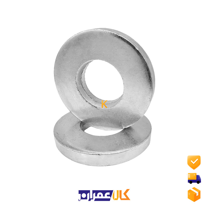 واشر تخت سایز 60 میلی متر