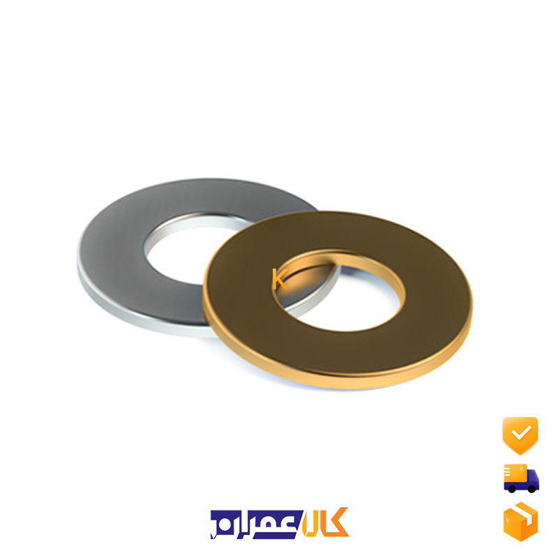 واشر تخت سایز 20 میلی متر