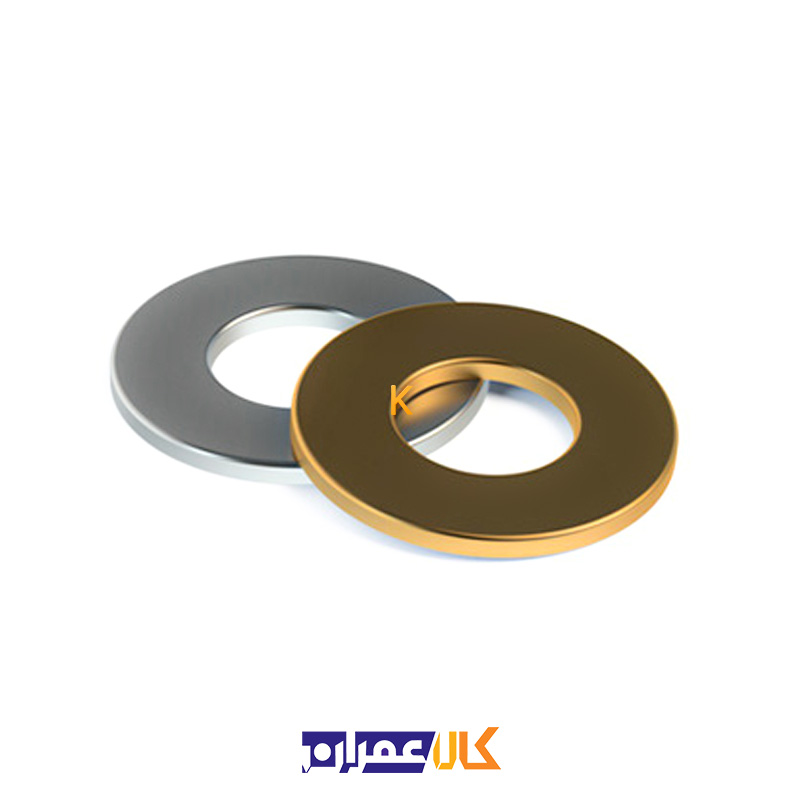 واشر تخت سایز 6 میلی متر