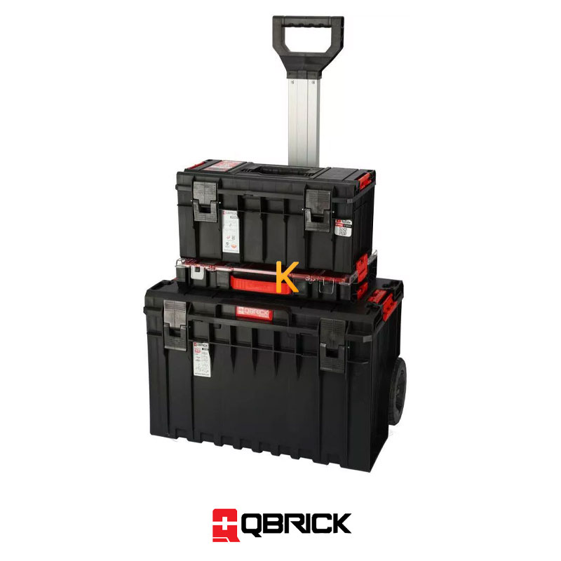 مجموعه جعبه ابزار کیوبریک مدل One Cart+Pro 500 Basic+Pro Organizer 100