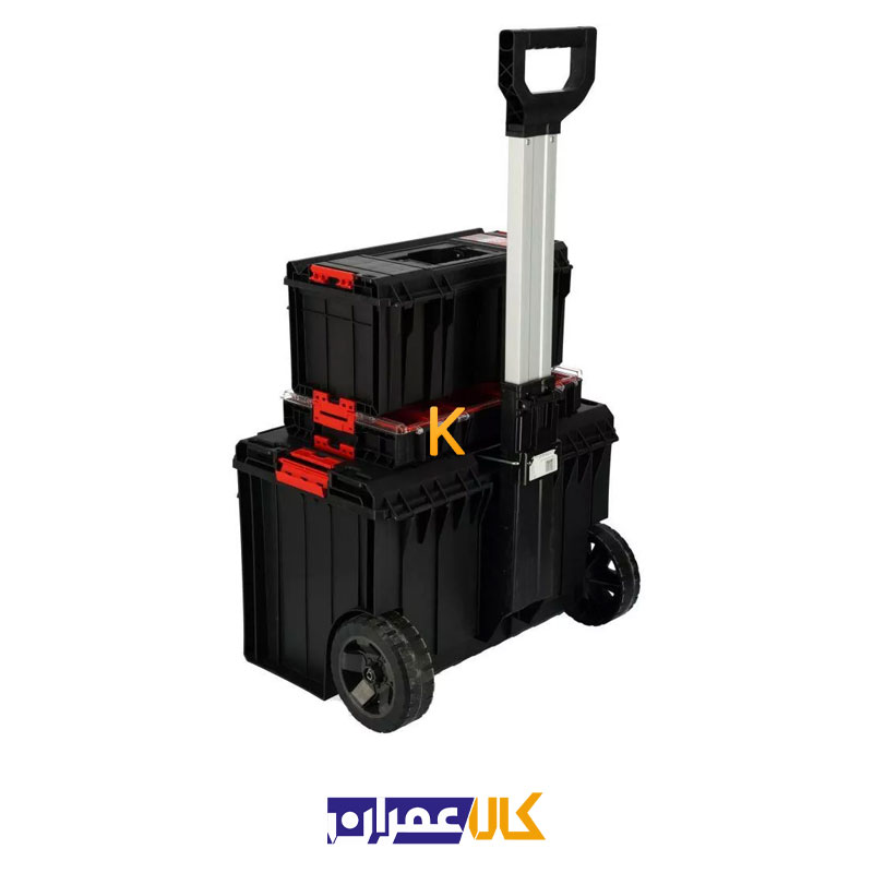 مجموعه جعبه ابزار کیوبریک مدل One Cart+Pro 500 Basic+Pro Organizer 100