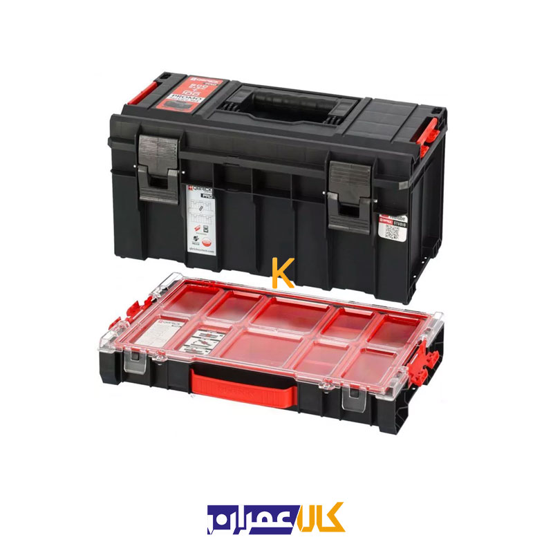 مجموعه جعبه ابزار کیوبریک مدل One Cart+Pro 500 Basic+Pro Organizer 100
