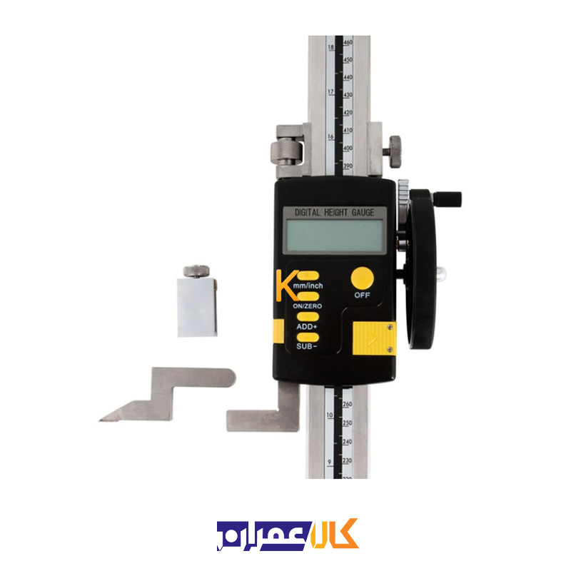 کولیس پایه دار دیجیتال تک محوره با غلتکی شست سری 626 آسیمتو
