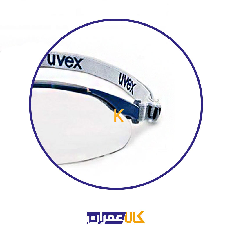 عینک ایمنی یووکس مدل I-VO سری 9160120