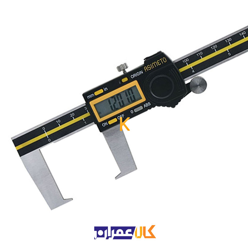 کولیس دیجیتال ABS شیار بیرونی سری 309 آسیمتو