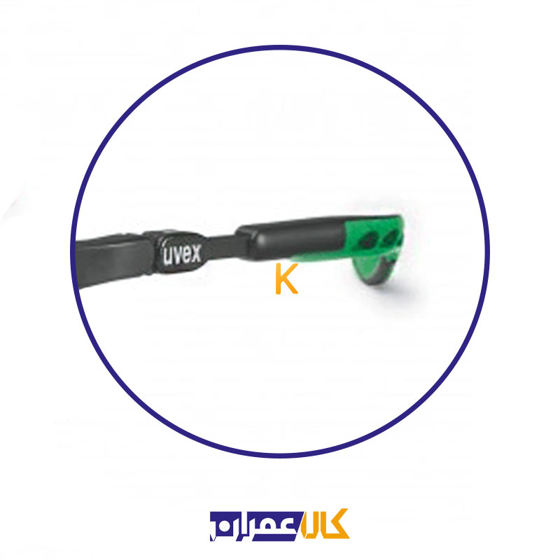 عینک ایمنی یووکس مدل I-VO سری 9160043
