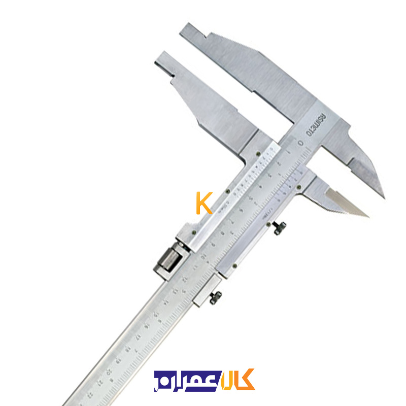 کولیس سنگین ورنیه با فک‌های چاقویی (OPEN BLOCK) سری 302 آسیمتو