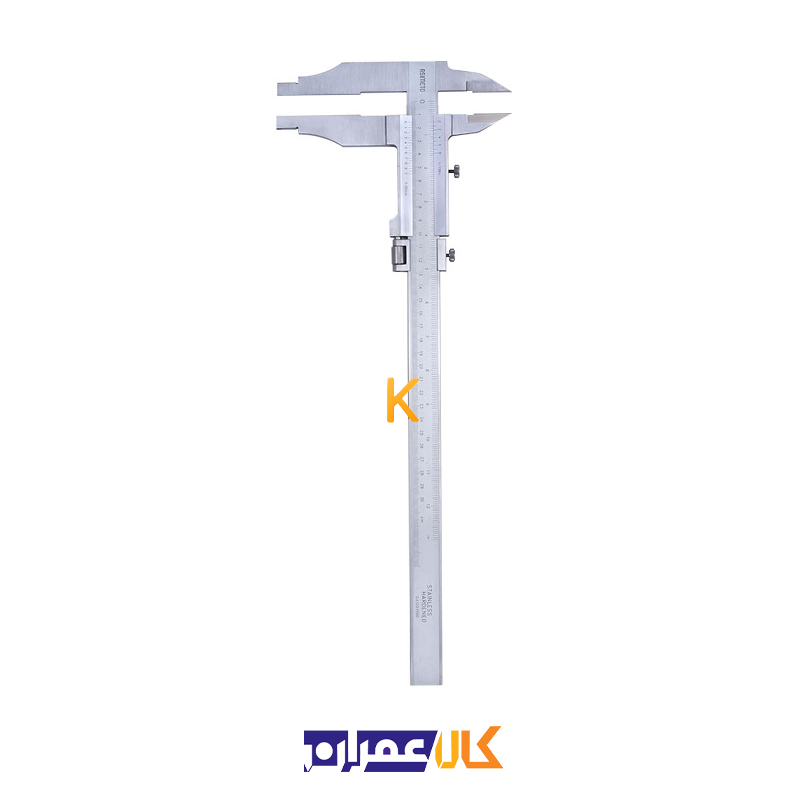 کولیس سنگین ورنیه با فک‌های چاقویی (MONO BLOCK) سری 302 آسیمتو