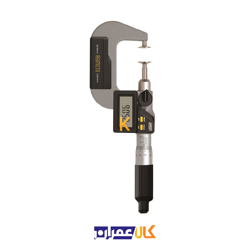 میکرومتر فک بشقابی دیجیتال خارج سنج سری 145 آسیمتو