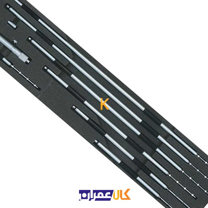 ست میکرومتر میله ای داخل سنج سری 242 آسیمتو - نوع میله قابل تعویض