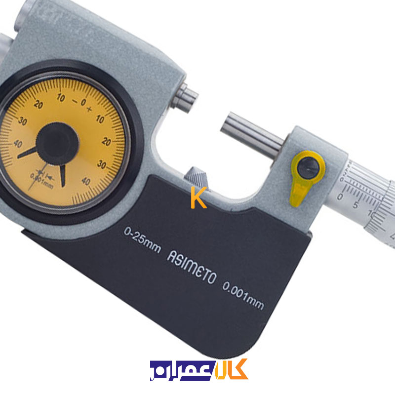میکرومتر ساعتی خارج سنج سری 152 آسیمتو