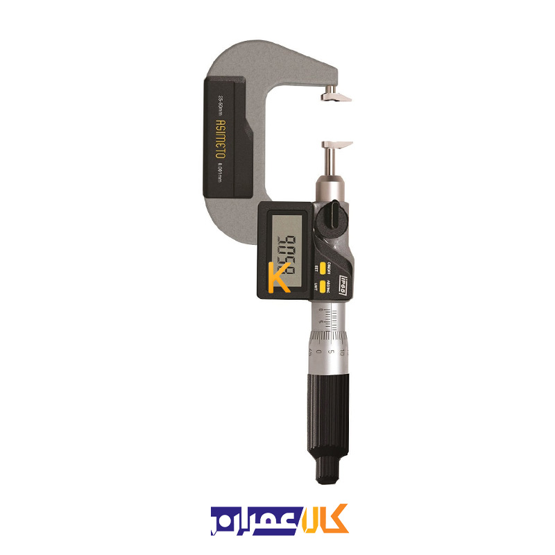 میکرومتر دیجیتال JAW TYPE سری 126 آسیمتو