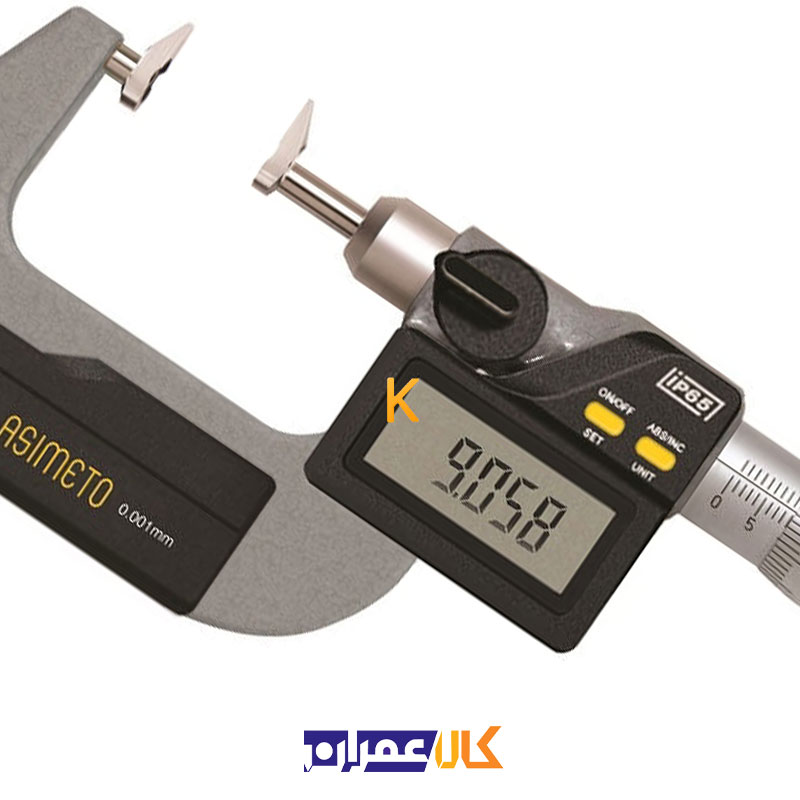 میکرومتر دیجیتال JAW TYPE سری 126 آسیمتو