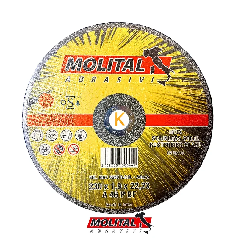 صفحه برش استیل 1.9 میل مولیتال Molital