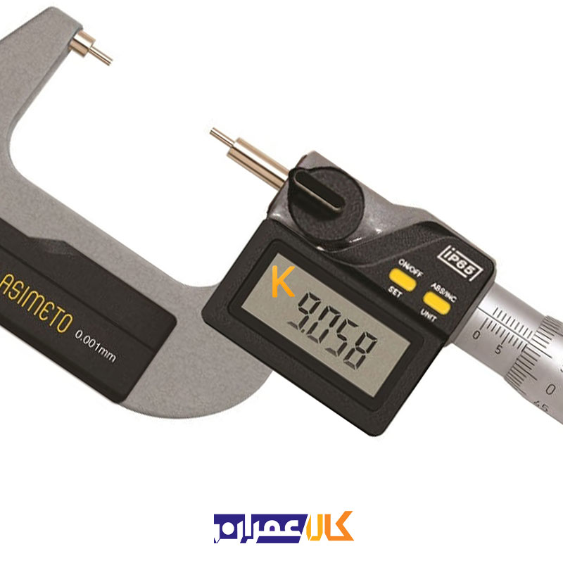 میکرومتر Spline دیجیتال سری 118 آسیمتو