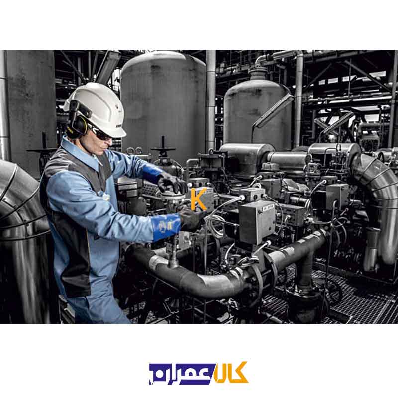دستکش ایمنی یووکس مدل Rubiflex XG35B