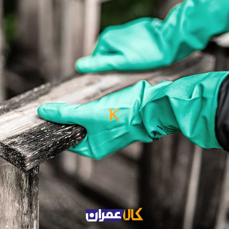 دستکش ایمنی ضد اسید یووکس مدل Profastrong NF33