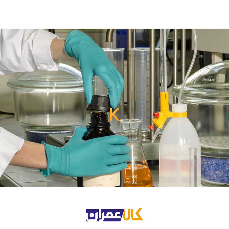 دستکش ایمنی ضد اسید یووکس مدل Profastrong NF33