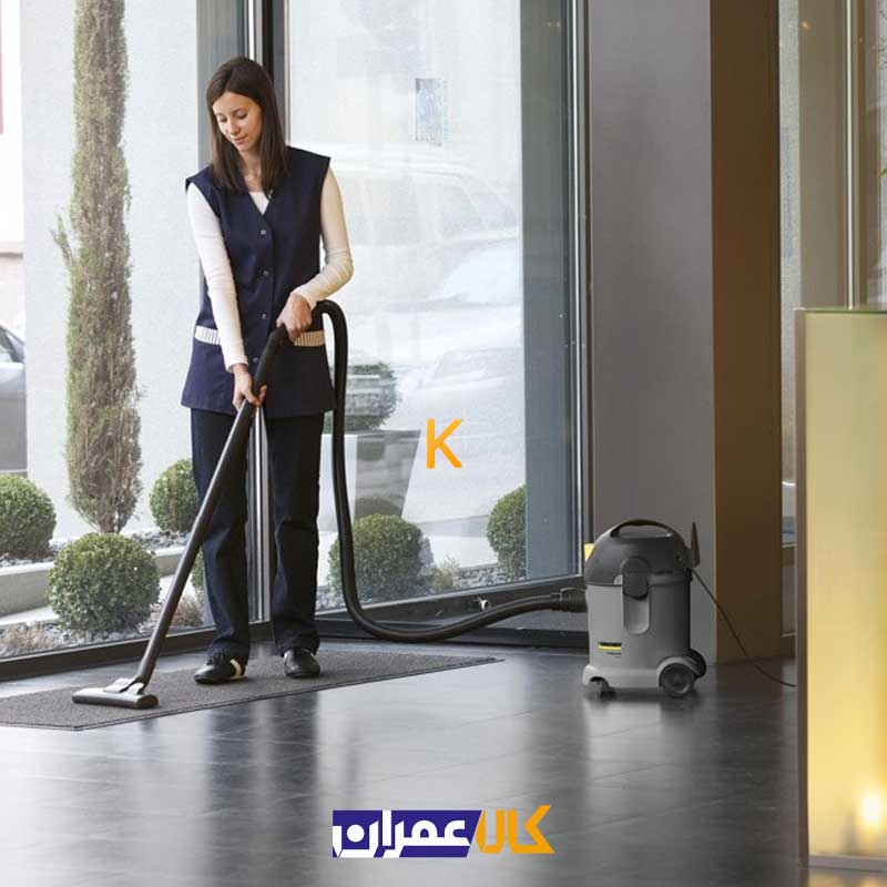 جارو برقی صنعتی خاک مدل T 14/1 کارچر