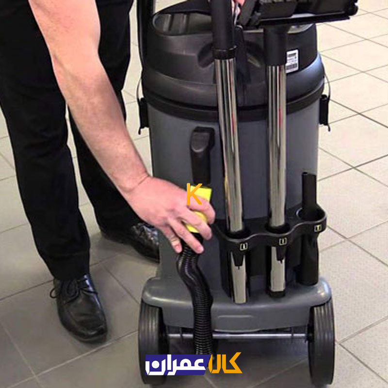 جارو برقی صنعتی آب و خاک مدل NT 48/1 کارچر