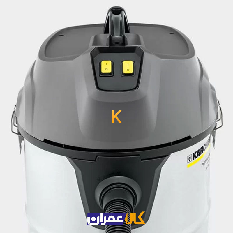 جارو برقی صنعتی آب و خاک مدل NT 90/2 کارچر