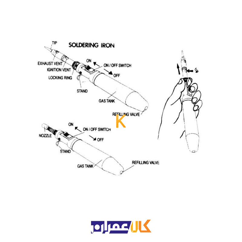 هویه گازی مدل TEA-50002A لیکوتا