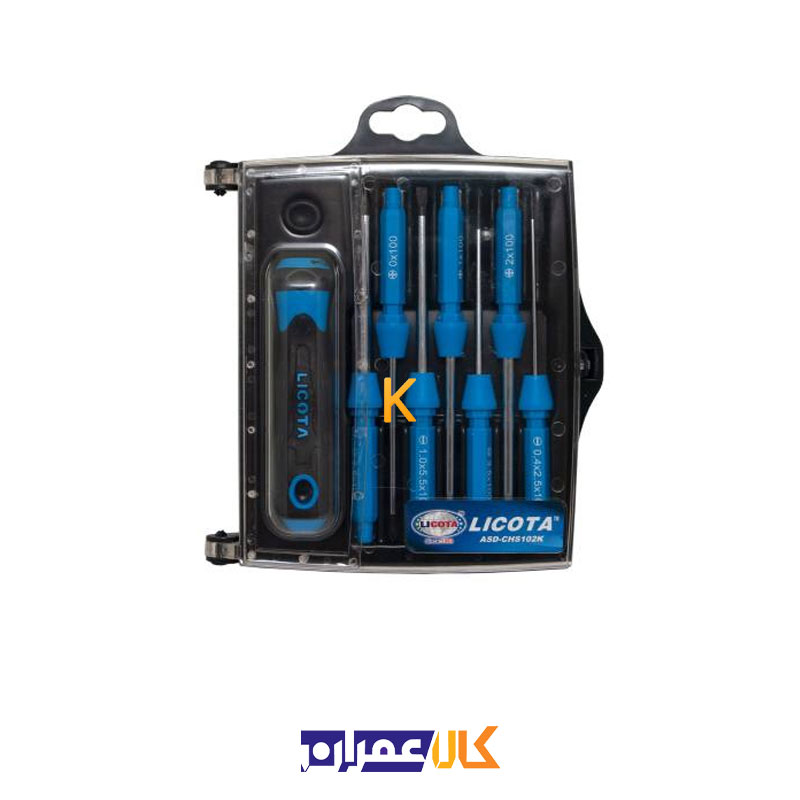 مجموعه 7 عددی پیچ گوشتی مدل ASD-CHS102K لیکوتا