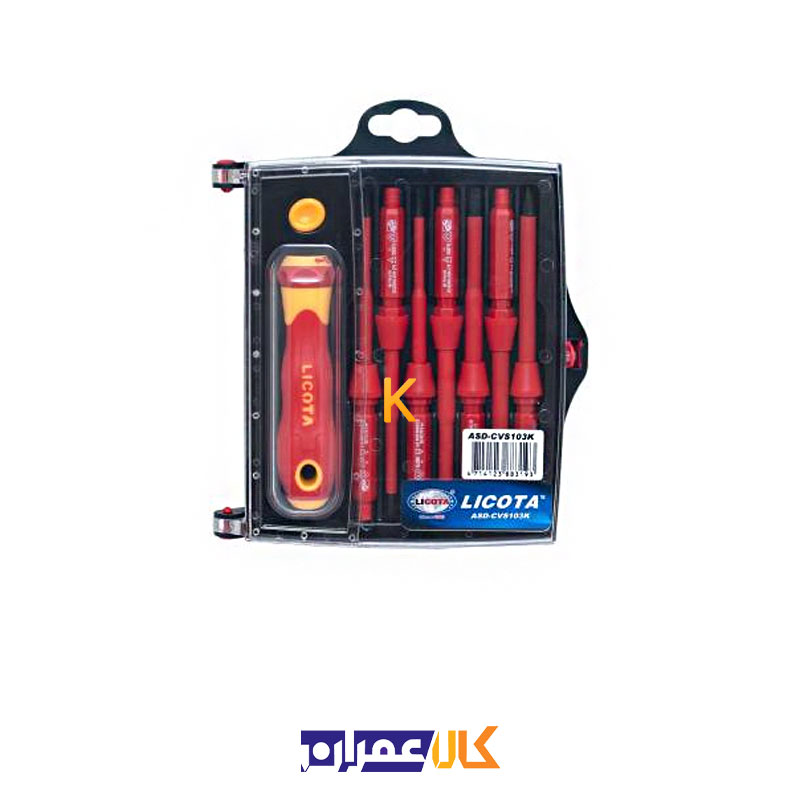 مجموعه 7 عددی پیچ گوشتی مدل ASD-CVS103K لیکوتا