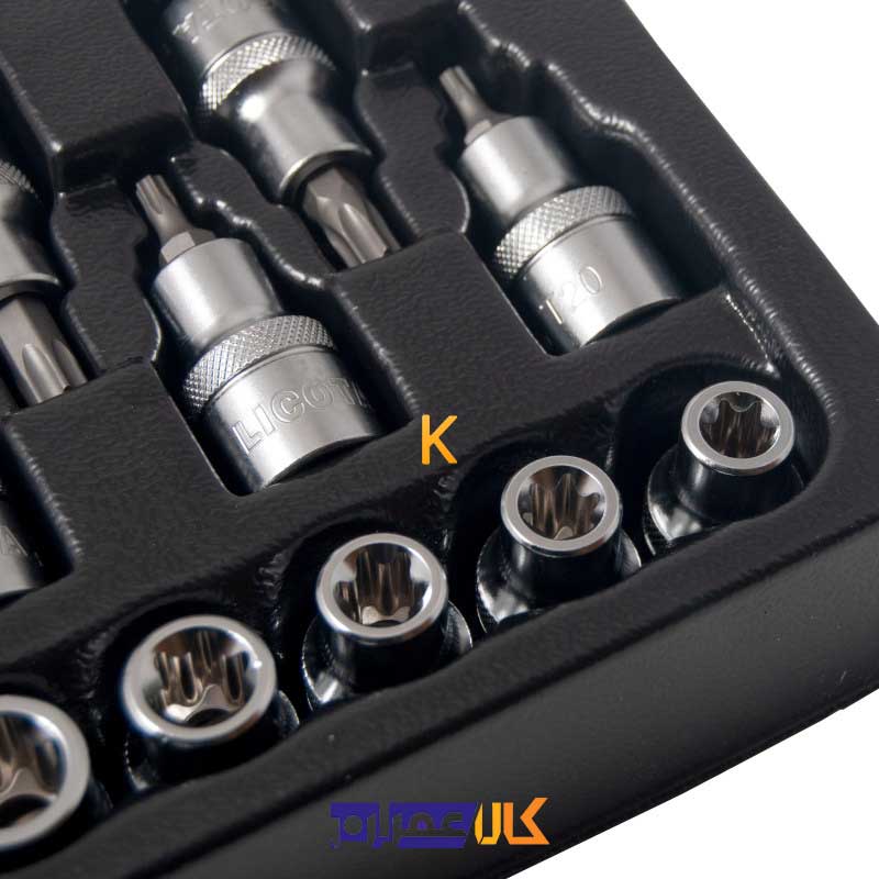 مجموعه 19 عددی سری بکس مدل ACK-274004 لیکوتا