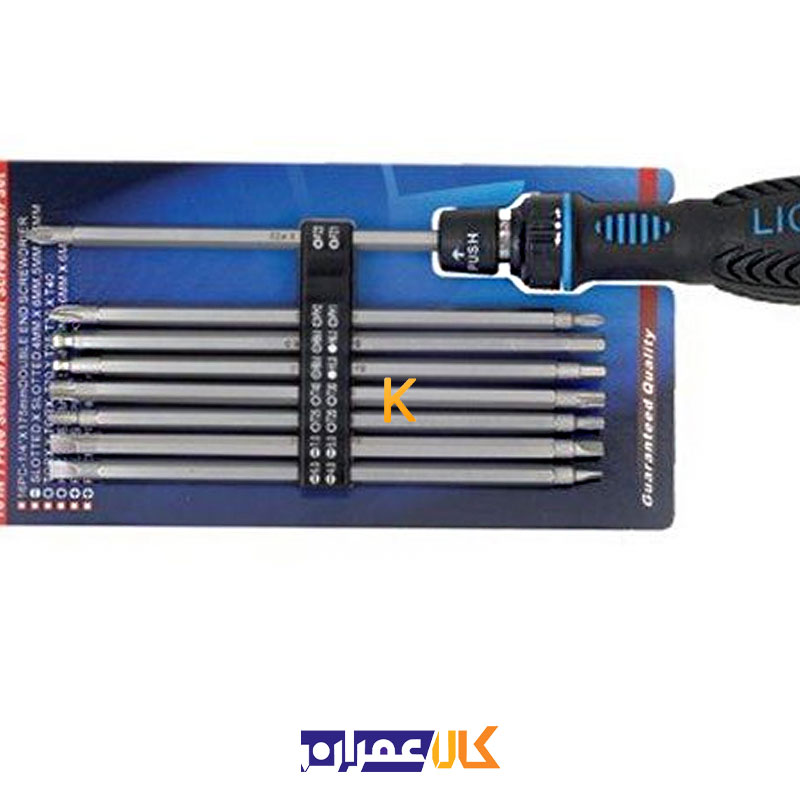 مجموعه 8 عددی پیچ گوشتی مدل ASD-100K02 لیکوتا