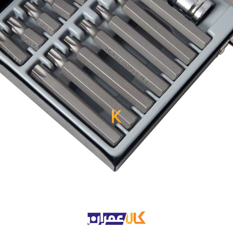 مجموعه 30 عددی بیت ترکس و بکس مدل ABS-80009 لیکوتا