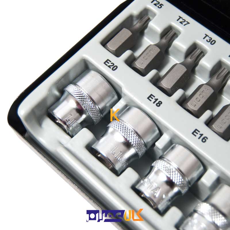 مجموعه 16 عددی بیت ترکس و بکس مدل ABS-80008 لیکوتا