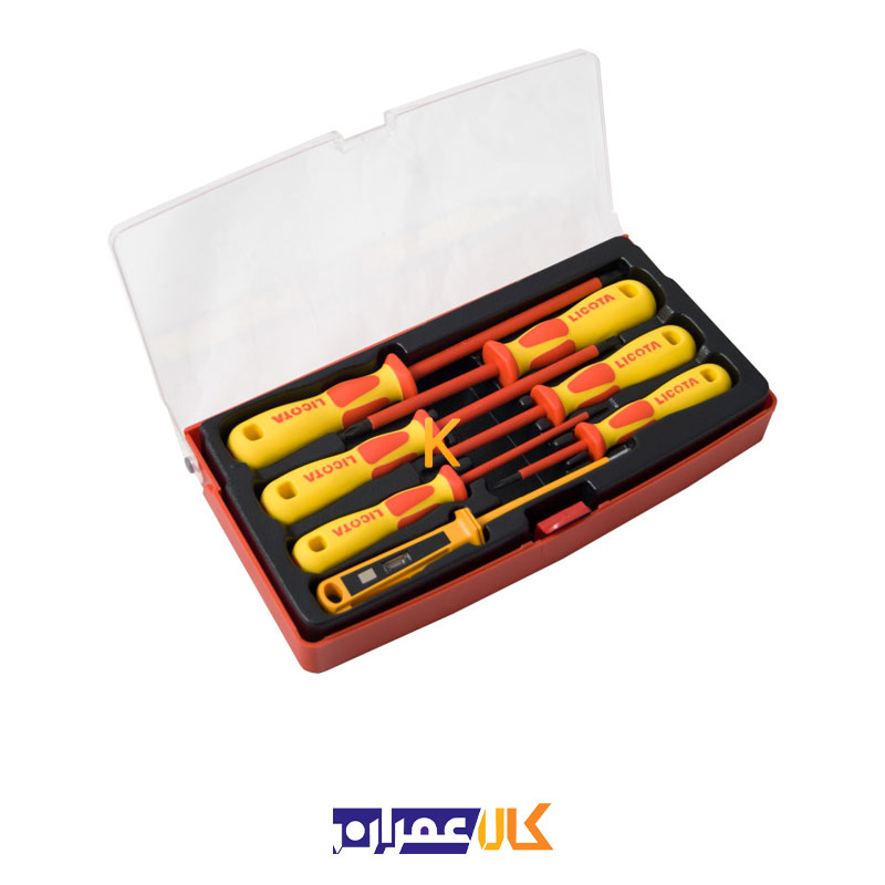 مجموعه 7 عددی پیچ گوشتی مدل ASD-900K1 لیکوتا