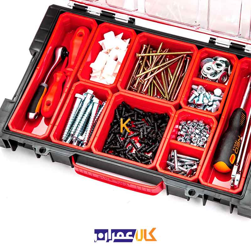 جعبه ابزار مدل PRO ORGANIZER 100 کیوبریک